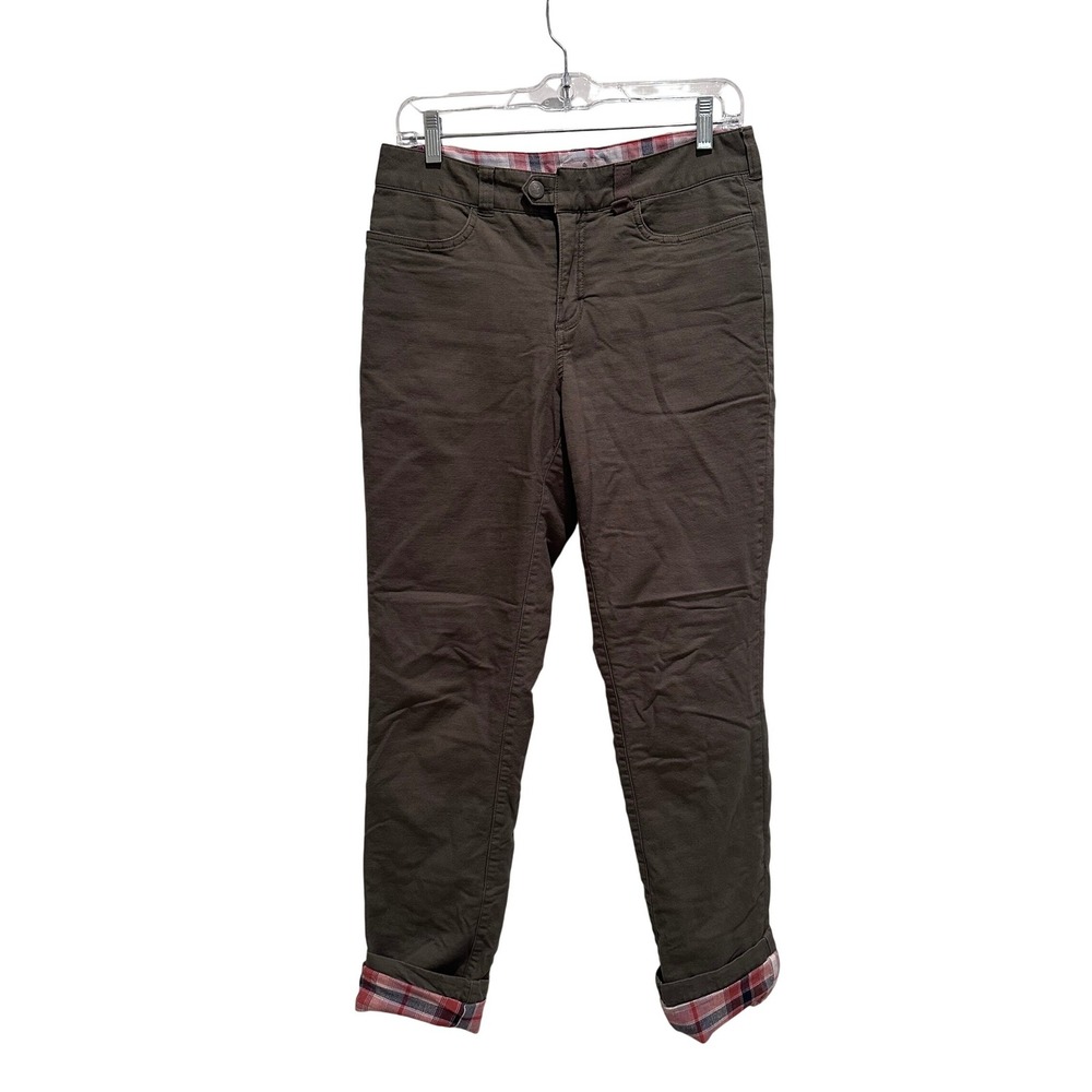 Royal Robbins Women's Forest Green‎ Billy Goat Fleece Lined Hiking Pants Size 4
